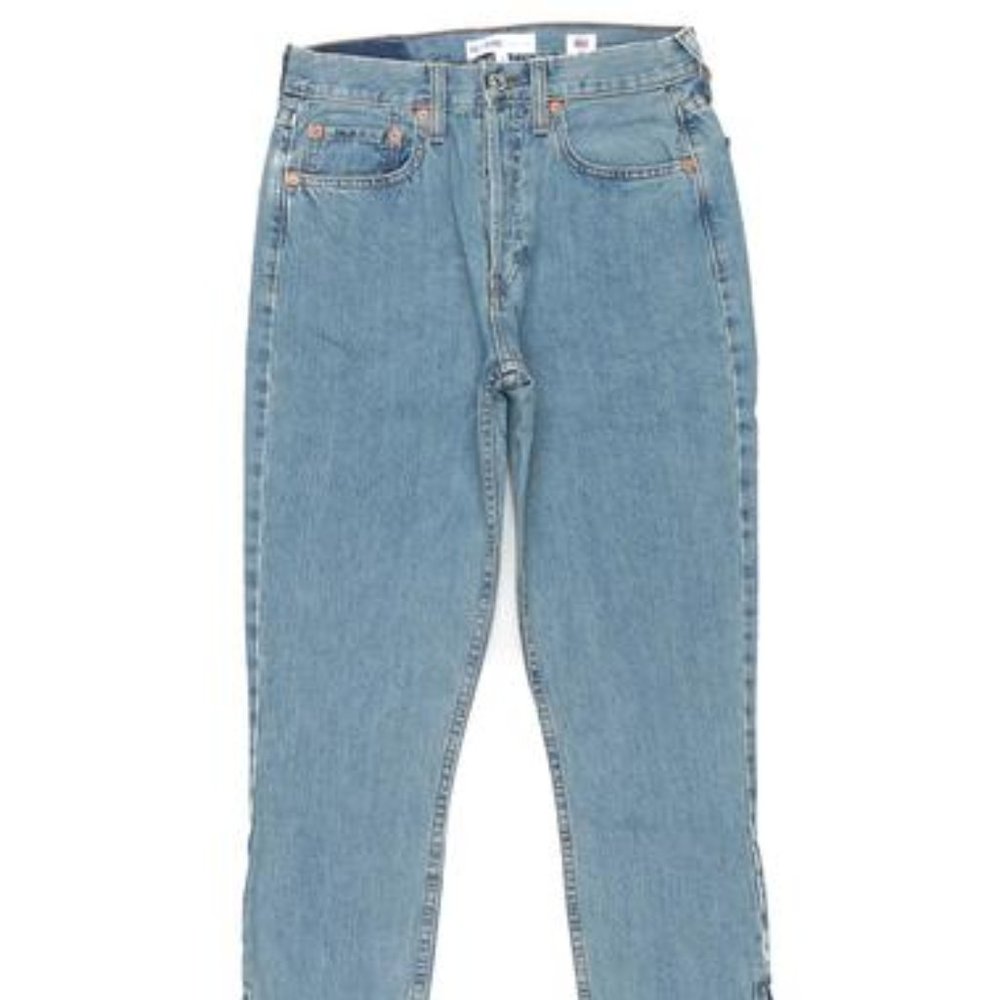 RE/DONE High Rise Ankle Zip